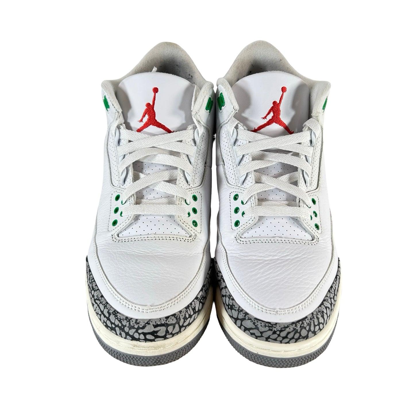 CK9246 136 Jordan 3 Retro Lucky Green (W) [USED] - 11 W (Used)