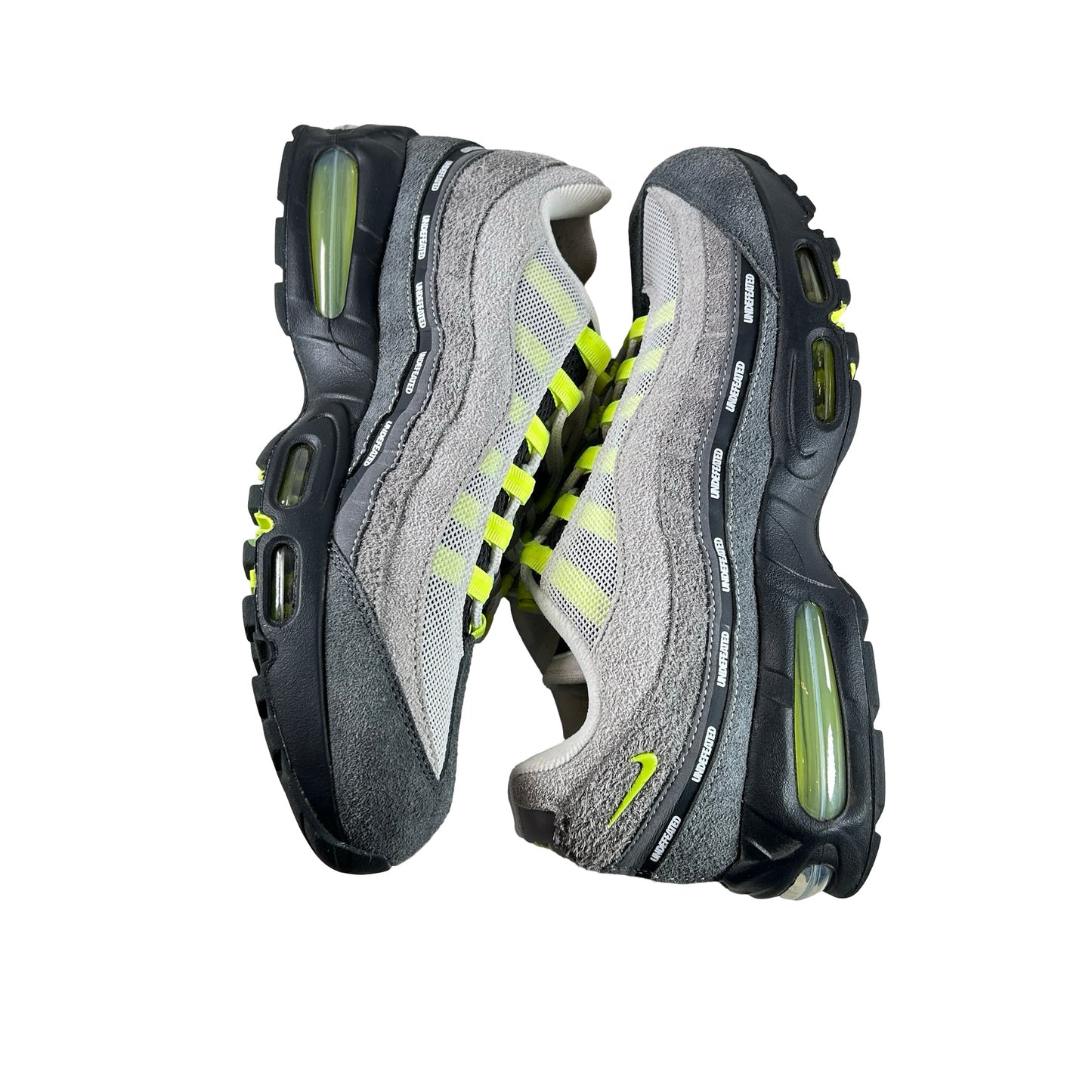IB4523 004 Nike Air Max 95 SP Undefeated Geo NYC Neon [USED] - 12 M (Used) (No Box)