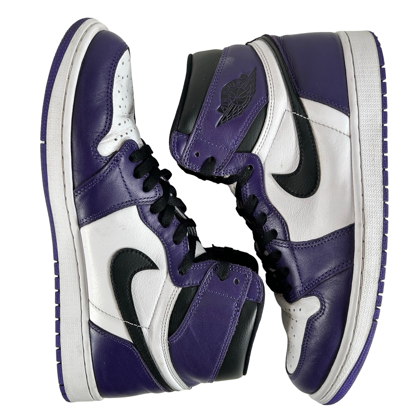 555088 500 Jordan 1 Court Purple [USED] - 11.5 M (Used)