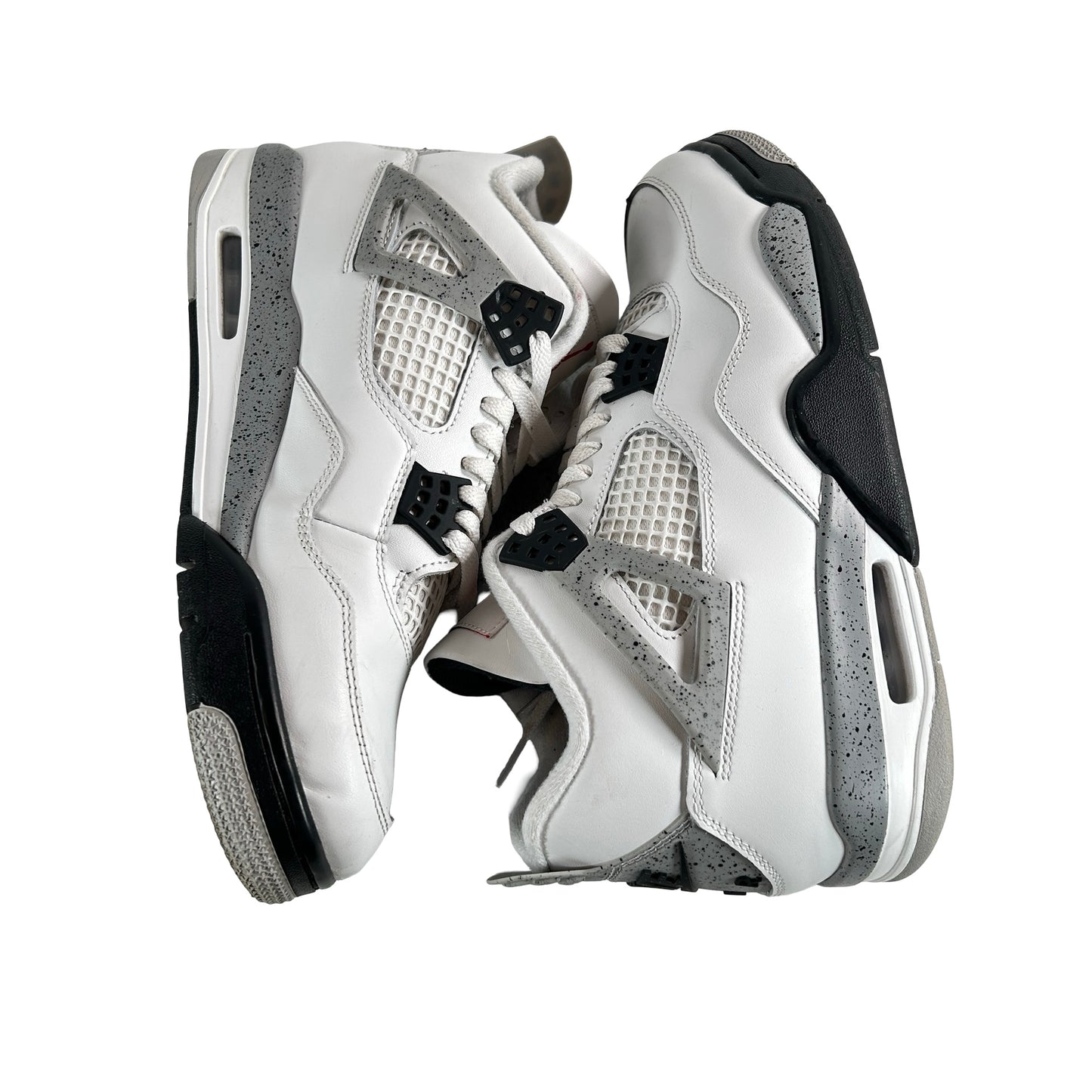 FV5029 100 Jordan 4 Retro White Cement (2025) [USED] - 9.5 M (Used4)
