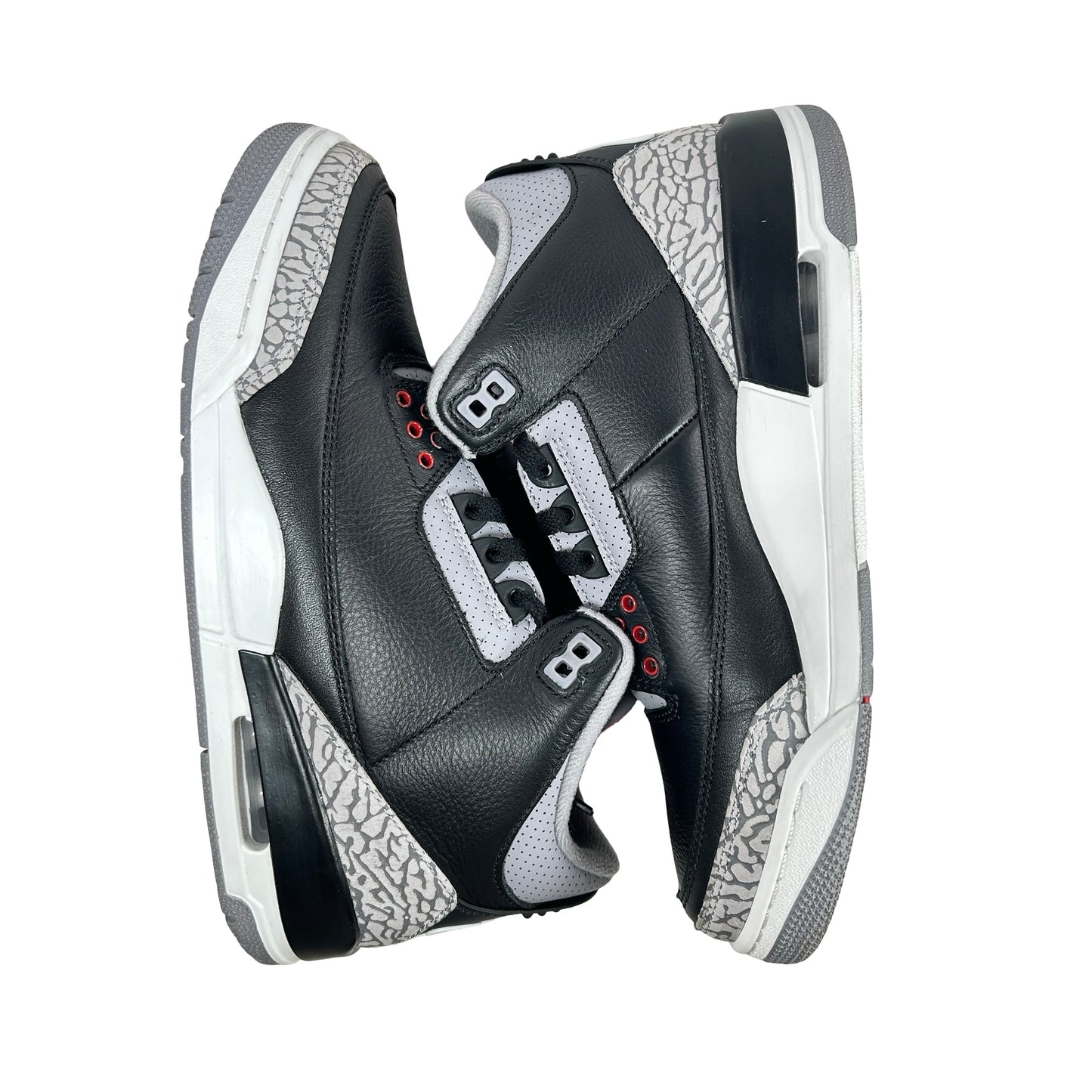 DN3707 010 Jordan 3 Retro Black Cement Reimagined (2024) [USED] - 8.5 M (Used12)