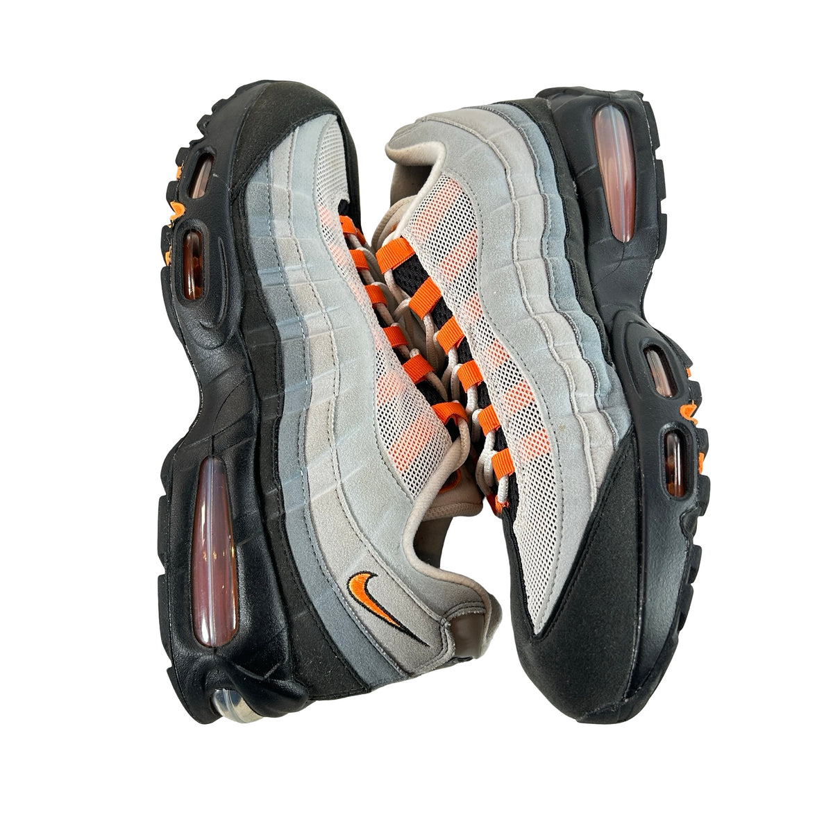 HM4740 005 Nike Air Max 95 OG Big Bubble Bright Mandarin (2025) [USED] - 12 M (Used)
