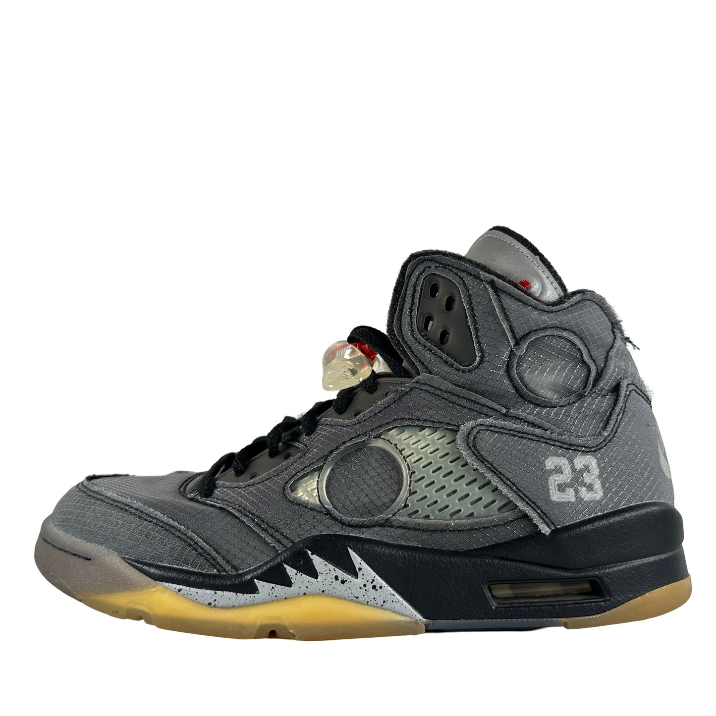 CT8480 001 Jordan 5 Blanco roto Negro
