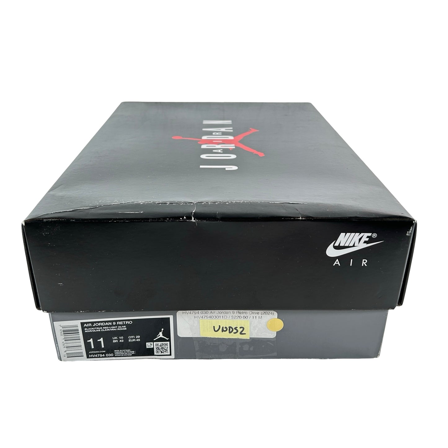 HV4794 030 Air Jordan 9 Retro Olive (2024) [USED] - 11 M (VNDS2)