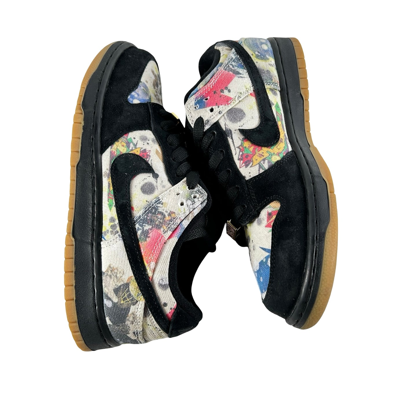 FD8778 001 Nike SB Dunk Low Supreme Rammellzee [USED] - 7 M (Used) (Replace Box)