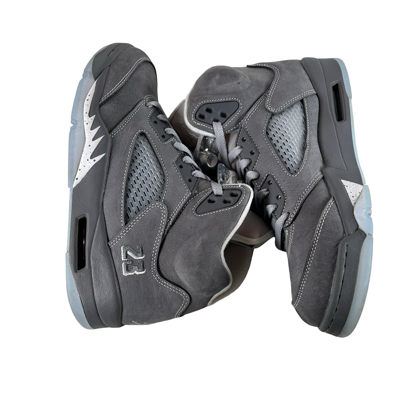 DD0587 002 Jordan 5 Retro Wolf Grey (2026) [USED] - 9 M (Used5)