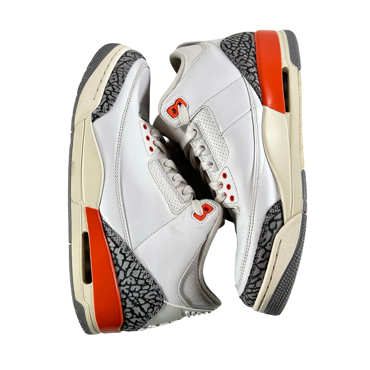 CK9246 121 Jordan 3 Retro Georgia Peach (Women's) [USED] - 11 W (Used) (No Box)
