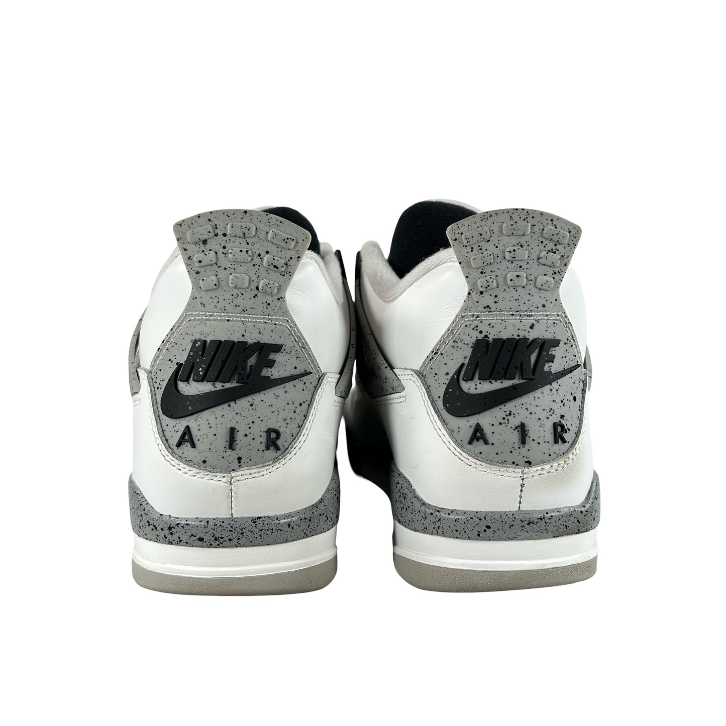FV5029 100 Jordan 4 Retro White Cement (2025) [USED] - 9 M (Used) (No Box)