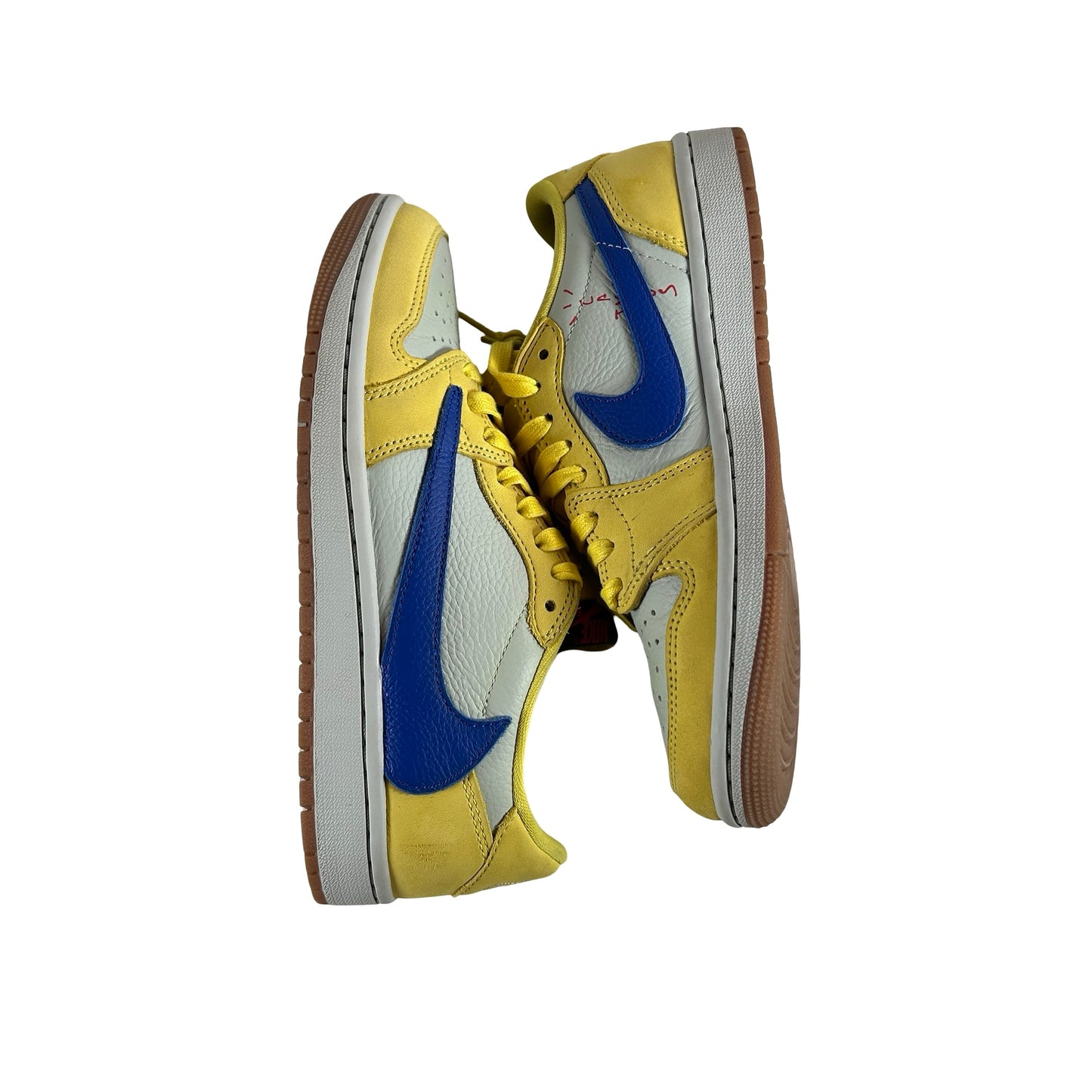 DZ4137 700 Jordan 1 Retro Low OG SP Travis Scott Canary (Women's) [USED] - 7 W (Used3)