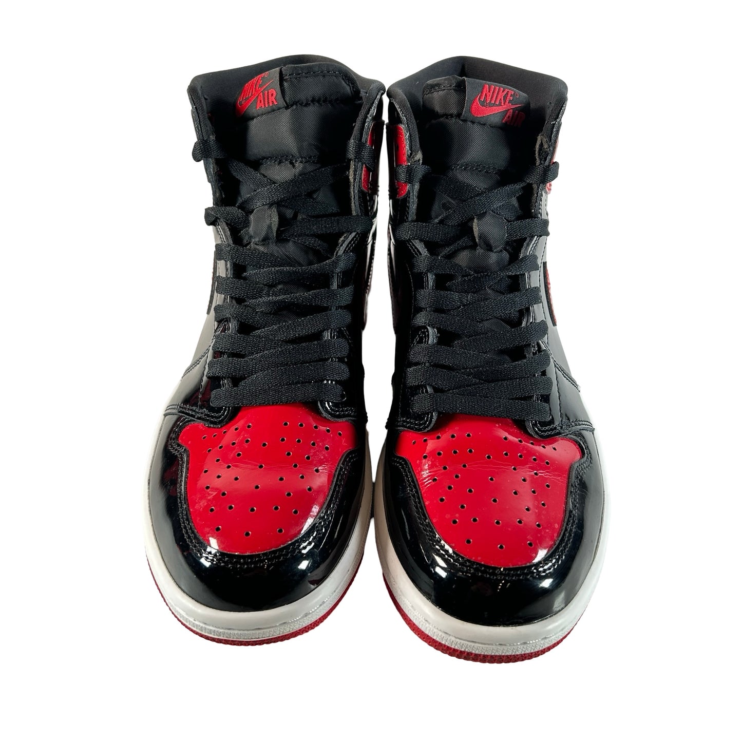 555088 063 Jordan 1 Retro High OG Patent Bred [USED] - 10.5 M (Used4)