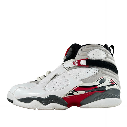 305381 100 Jordan 8 Retro White True Red (2025) [USED] - 11.5 M (Used2)