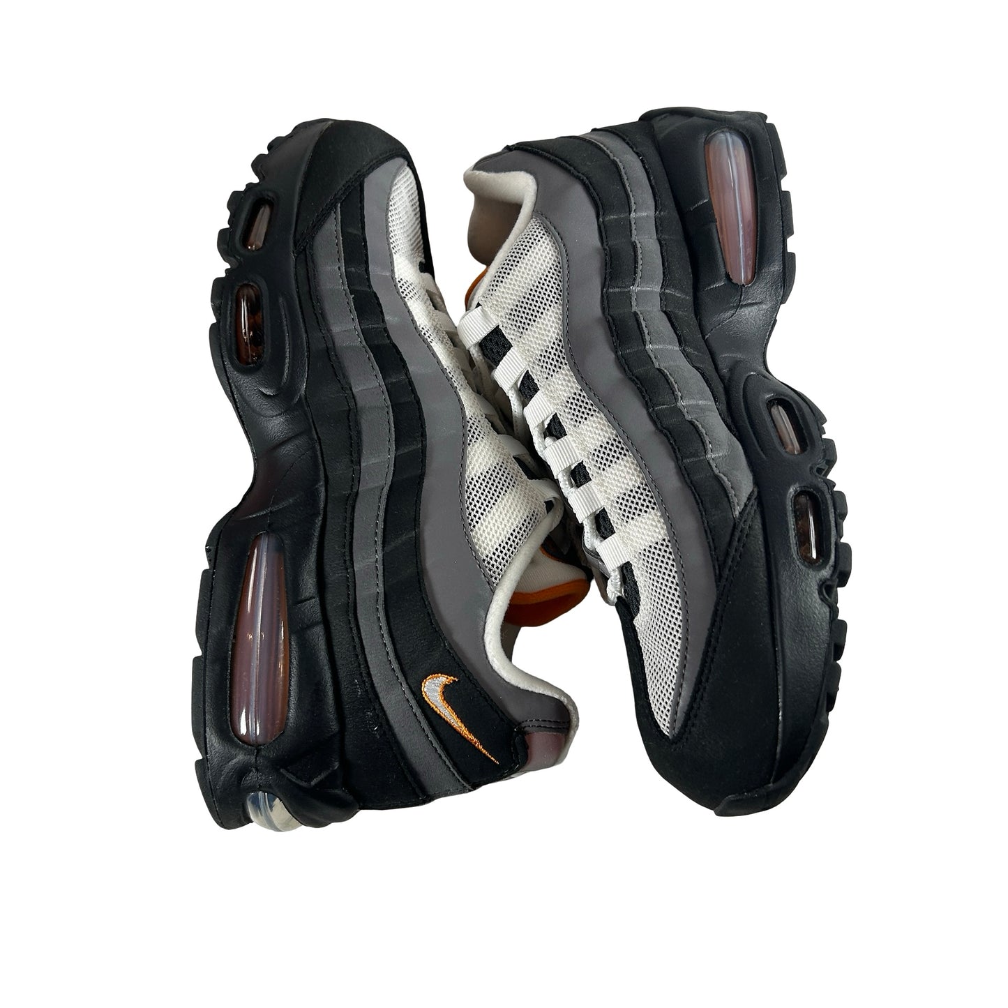 IM5988 010 Nike Air Max 95 OG Big Bubble Black Bright Ceramic [USED] - 9 M (Used)