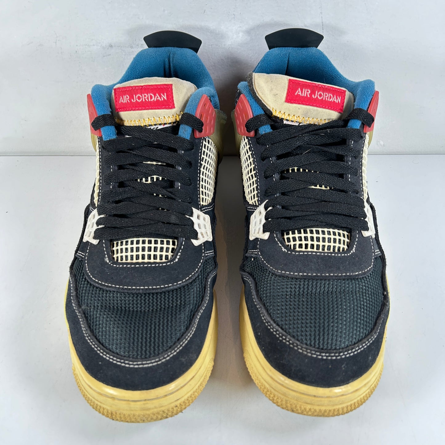 DC9533 001 Jordan 4 Retro Union Off Noir [USED] - 12 M (Used3)