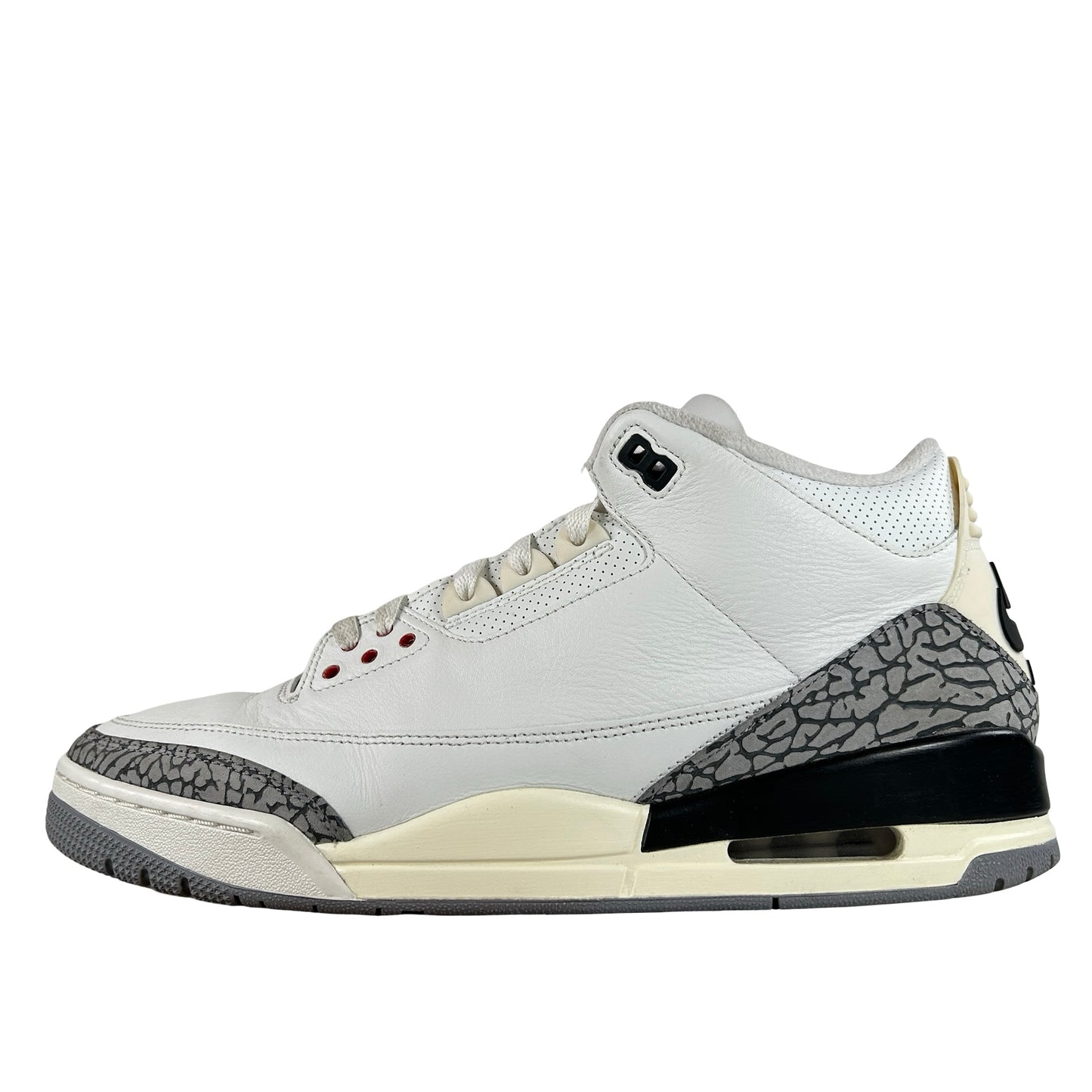 DN3707 100 Jordan 3 Retro White Cement Reimagined [USED] - 13 M (Used8)