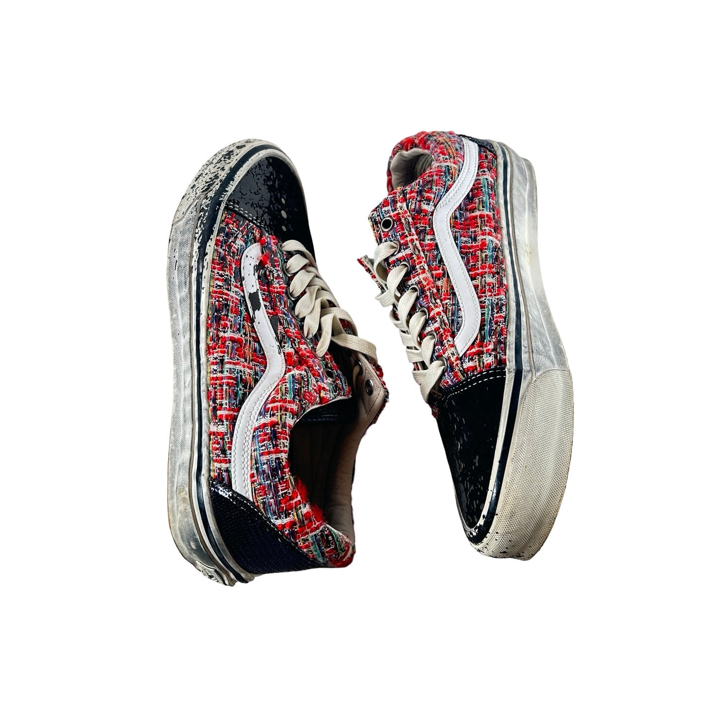VN000D9VBOS Vans Premium Old Skool Charms Red Black [USED] - 10 M (Used)