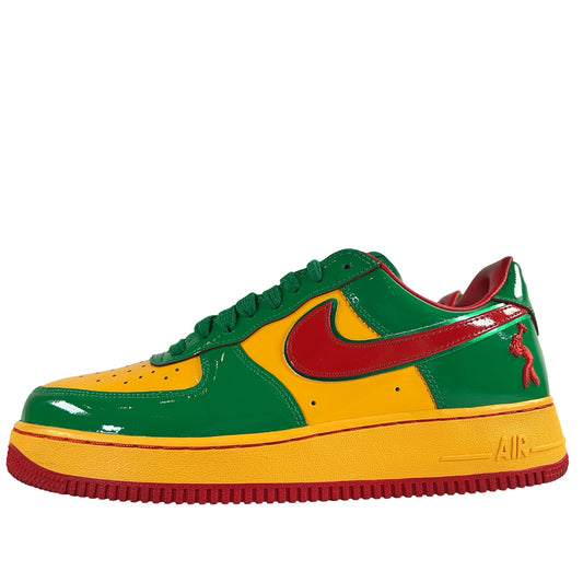 IH4383 300 Nike Air Force 1 Low Lil Yachty Concrete Boys Lucky Green [USED] - 9.5 M (Used)