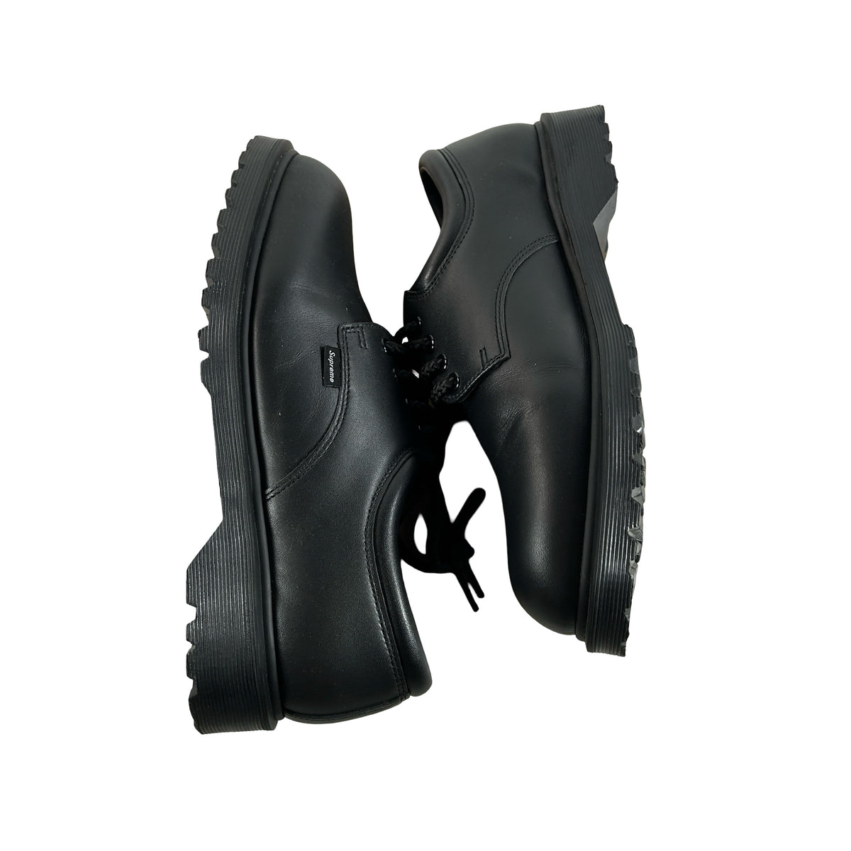 43010001 Dr. Martens Postal Supreme 4-Eye Shoe Supreme Black [USED] - 9 M (Used)