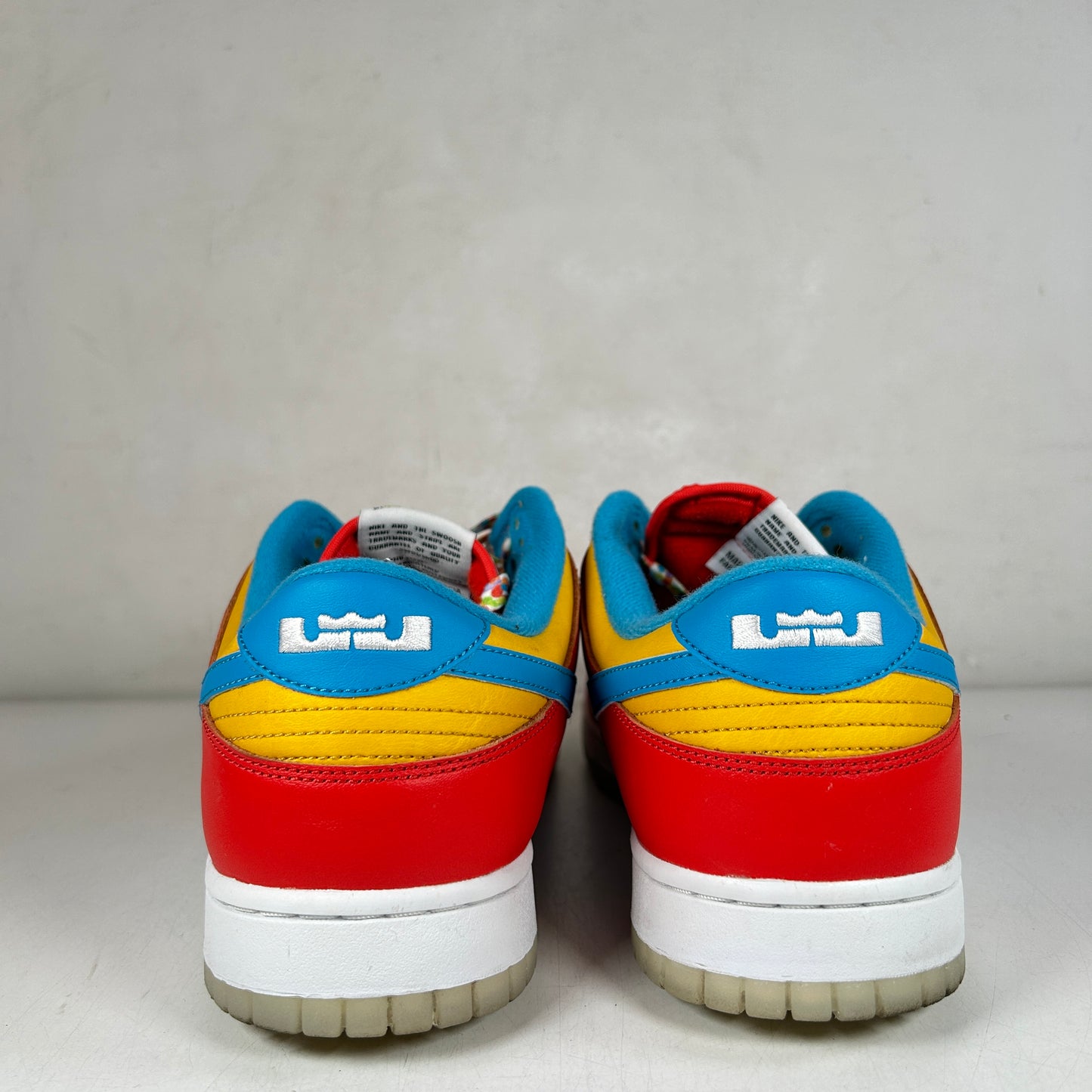 DH8009 600 Nike Dunk Low QS LeBron James Fruity Pebbles [USED] - 11 M (Used)