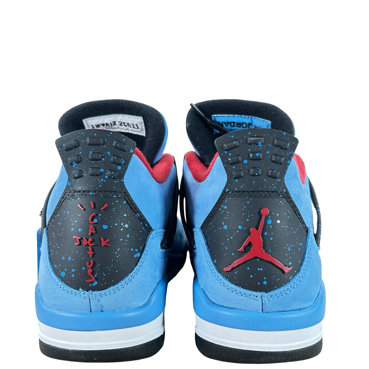 8 MN  Jordan 4 Travis Scott Cactus Jack - 8 M (Glue Stains)
