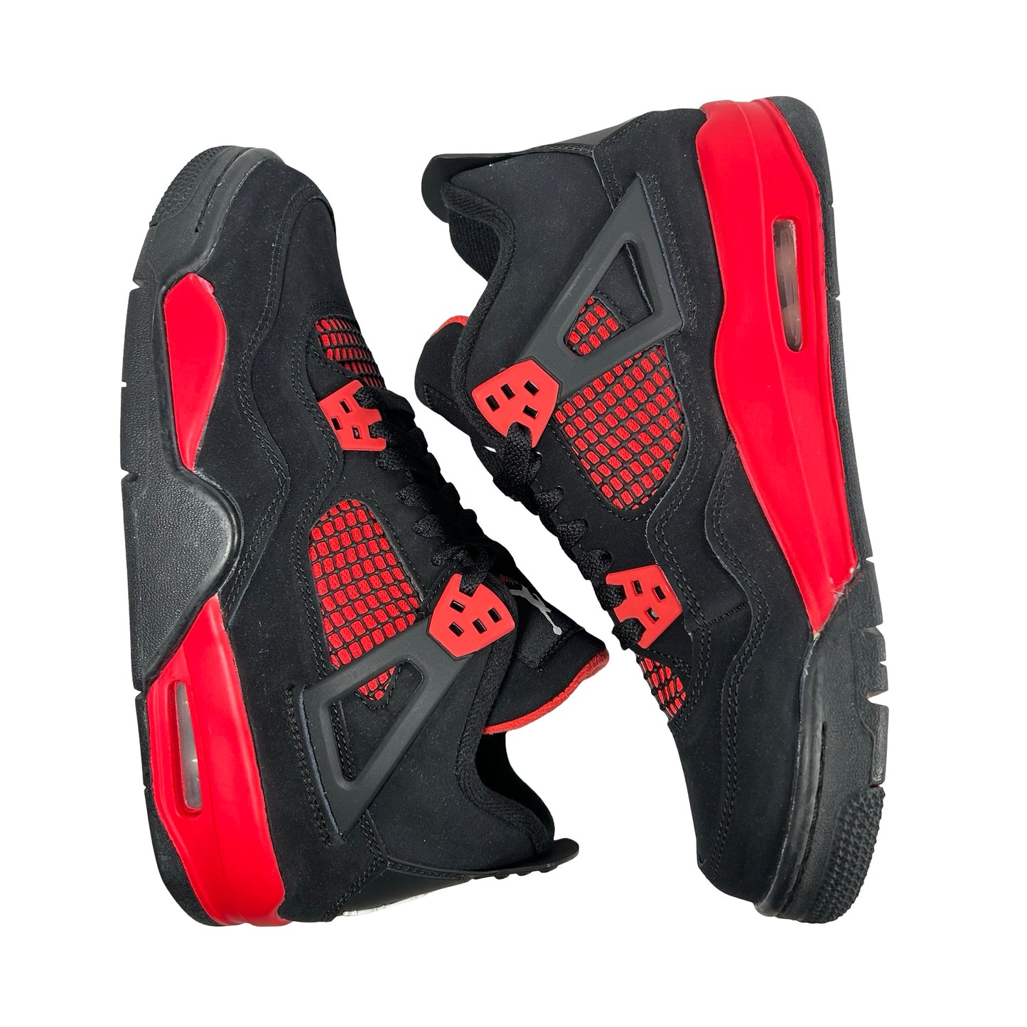 408452 016 Jordan 4 Retro Red Thunder (GS) [CONDITIONAL] - 7 Y (Factory Defect Left Foot)