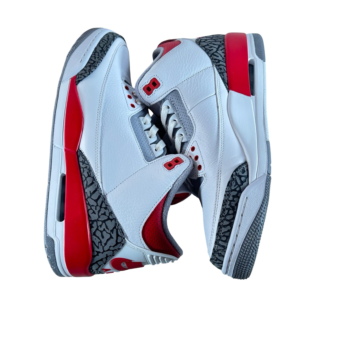 DN3707 160 Jordan 3 Retro Fire Red (2022) [USED] - 9 M (Used8)