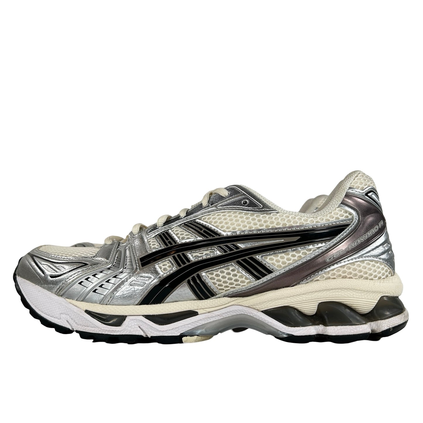 1201A019 108 ASICS Gel-Kayano 14 Cream Black Metallic Plum [USED] - 9.5 (Used)
