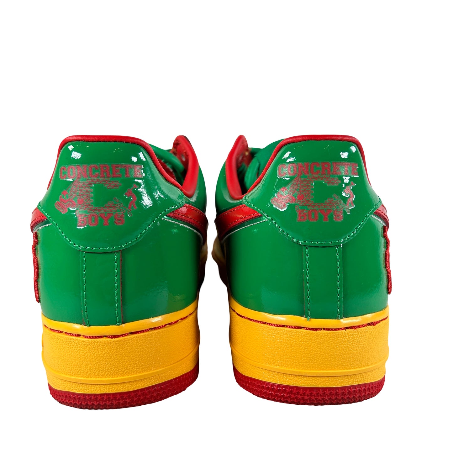 IH4383 300 Nike Air Force 1 Low Lil Yachty Concrete Boys Lucky Green [USED] - 9 M (Used3)