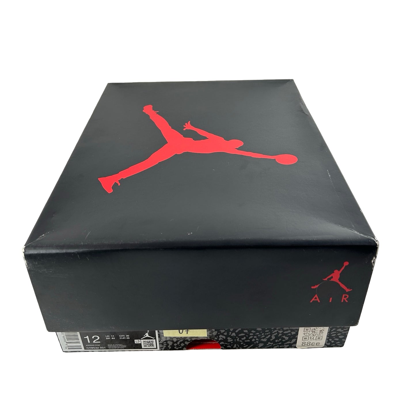 CT8532 001 Jordan 3 Retro Black Cat (2025) [USED] - 12 M (Used7)