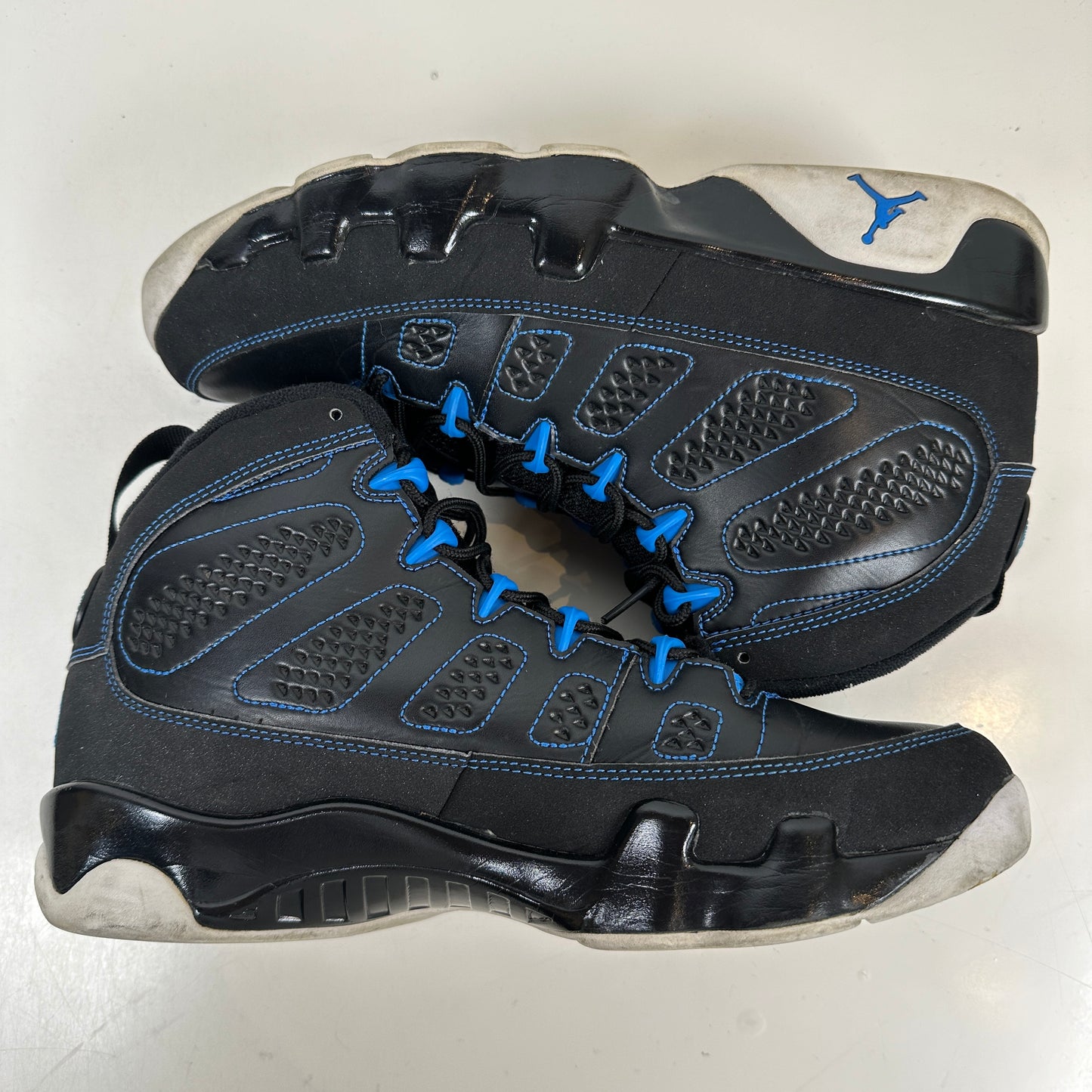 302370 007  Jordan 9 Retro Photo Blue [USED] - 9.5 M (Used) (No Box)