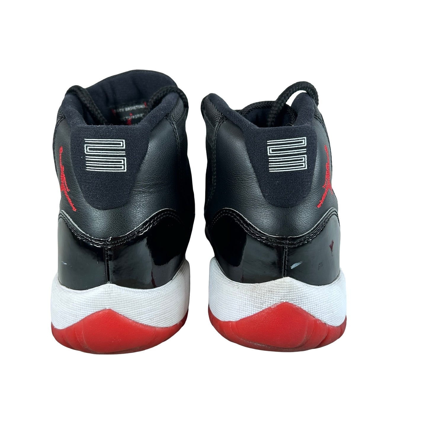 378038 061 Jordan 11 Retro Playoffs Bred (2019) (GS) [USED] - 6 Y (Used2) (No Box2)