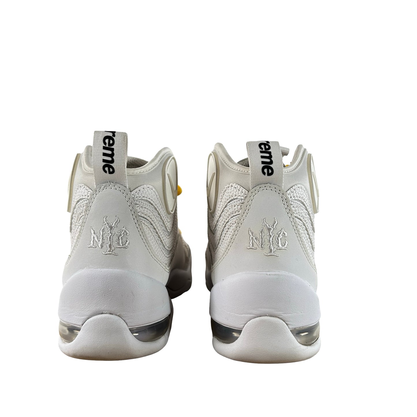 DX3292 100 Nike Air Bakin SP Supreme White [USED] - 5 M (Used) (No Box)