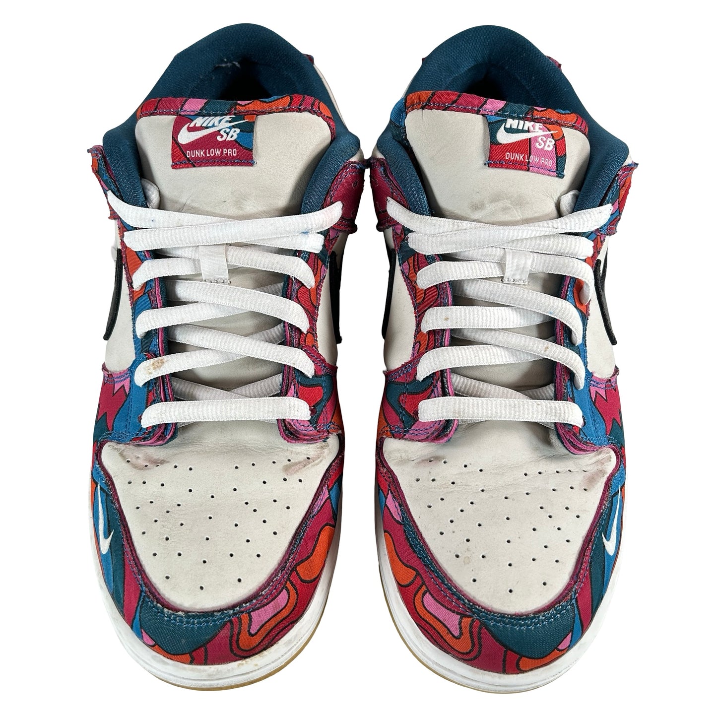 DH7695 600 Nike SB Dunk Low Pro Parra Abstract Art (2021) [USED] - 13 M (Used)