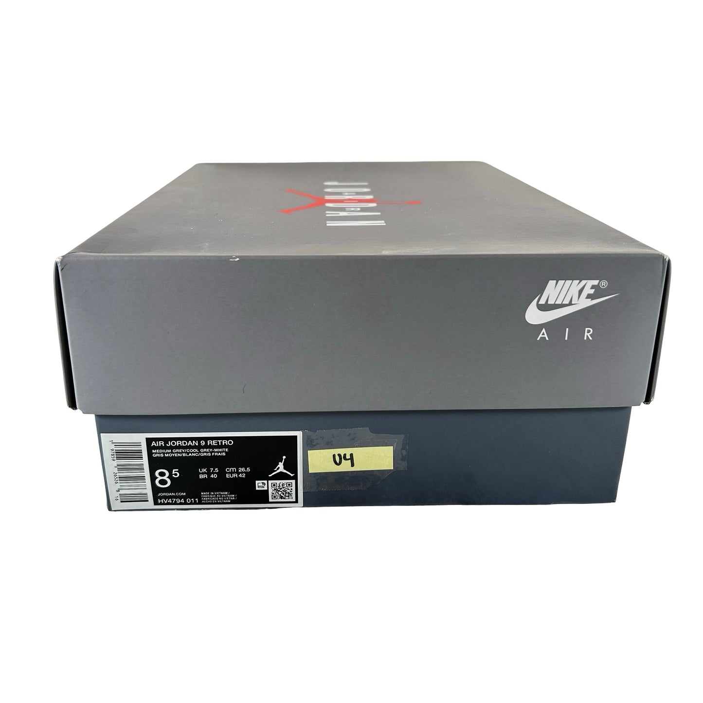 HV4794 011 Jordan 9 Retro Cool Grey (2025) [USED] - 8.5 M (Used4)