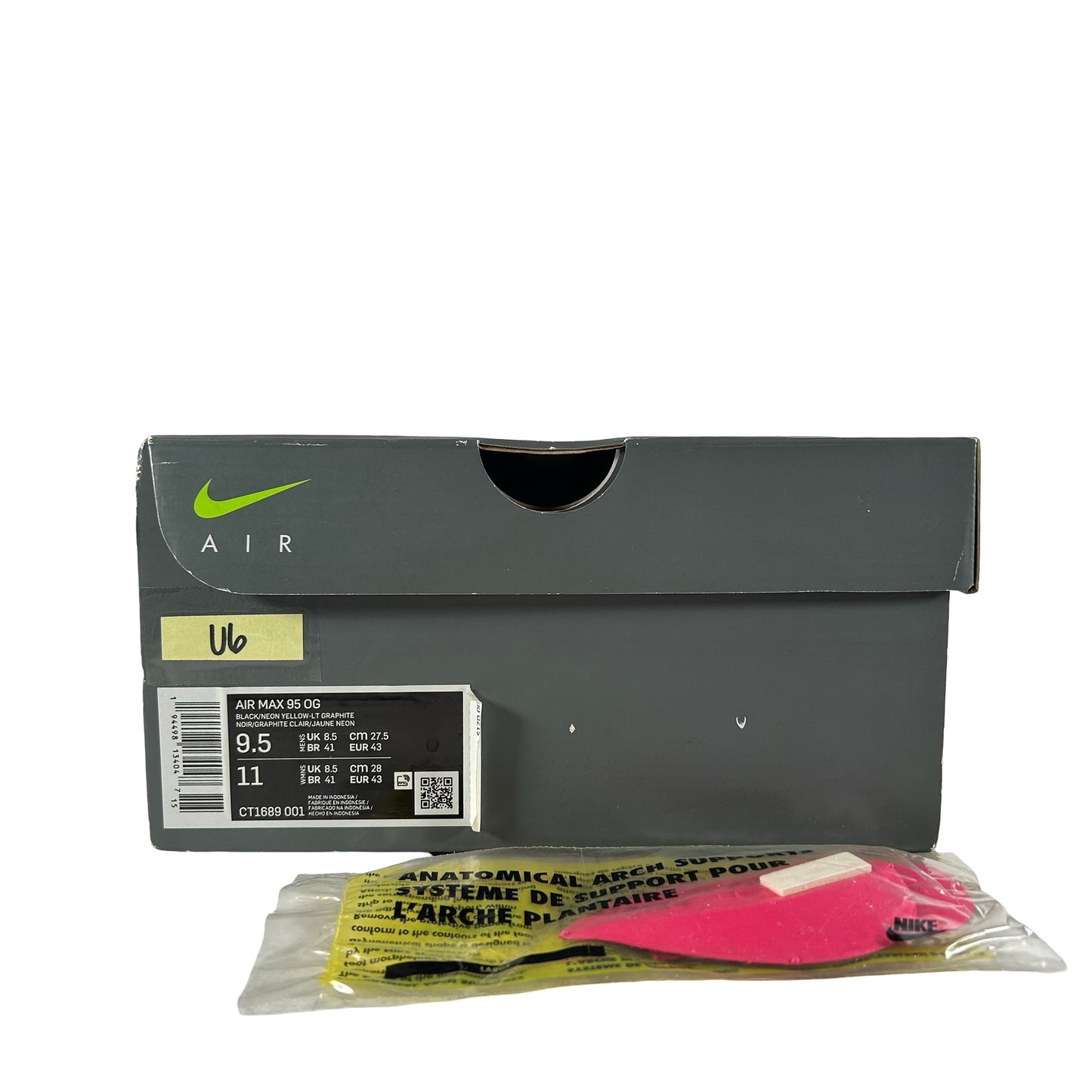 CT1689 001 Nike Air Max 95 OG Neon (2020) [USED] - 9.5 M (Used6)