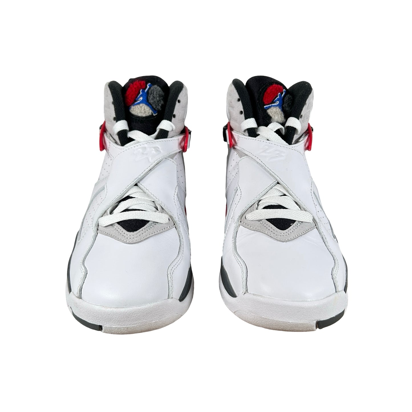 305368 100 Jordan 8 Retro White True Red (2025) (GS) [USED] - 6 Y (Used)
