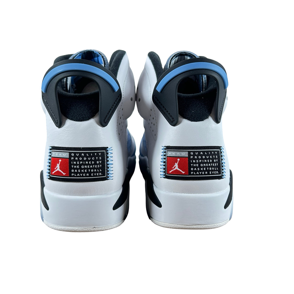CT8529 410 Air Jordan 6 Retro UNC White - 8.5 M (Yellowing) (Dye On Sole)