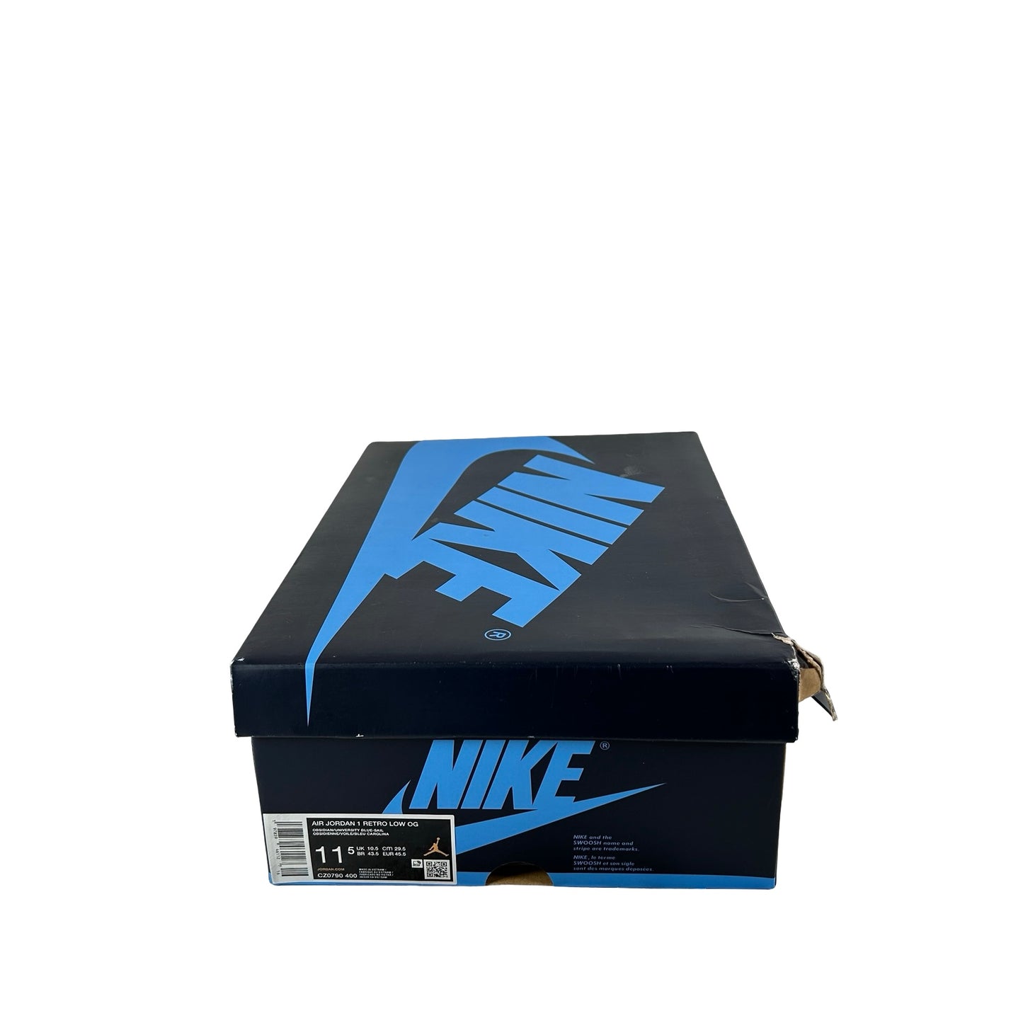 CZ0790 400 Jordan 1 Low OG Obsidian UNC [USED] - 11.5 M (Used)