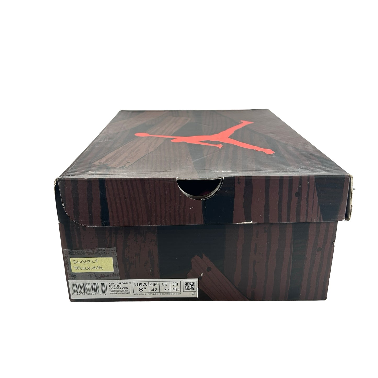 DD0587 600 Jordan 5 Raging Bull Red (2021) [CONDITIONAL] - 8.5 M (Slightly Yellowing Soles)