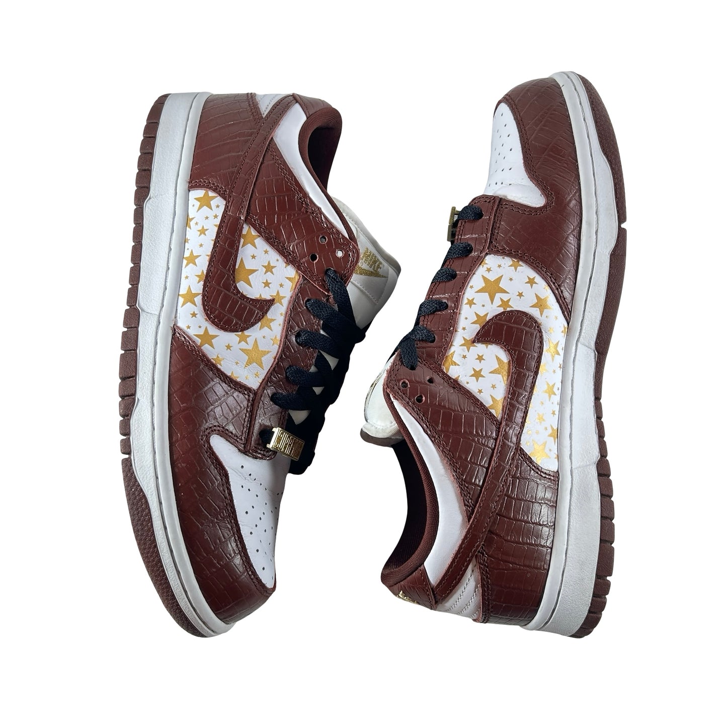 DH3228 103 Supreme Dunk SB Low Brown [USED] - 8 M (Used)