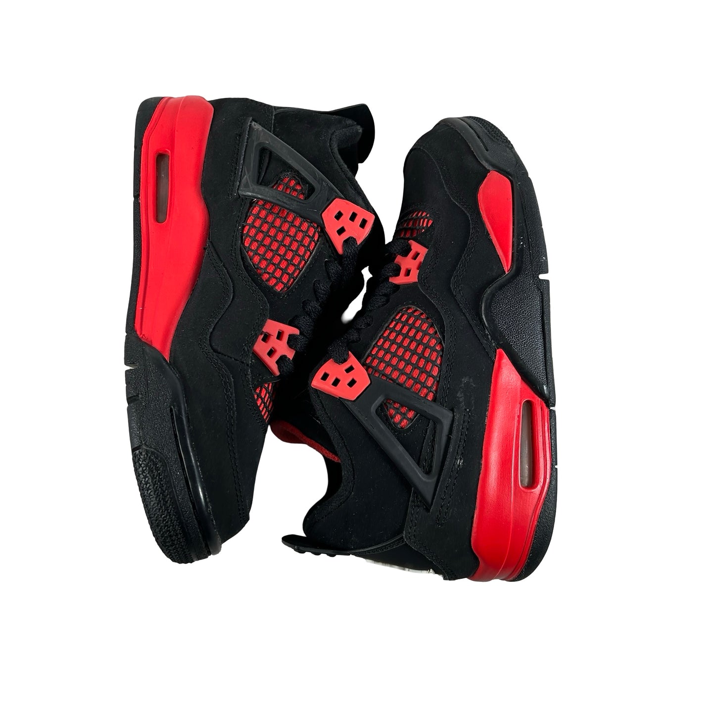 408452 016 Jordan 4 Retro Red Thunder (GS) [USED] - 4 Y (Used) (Replace Box)