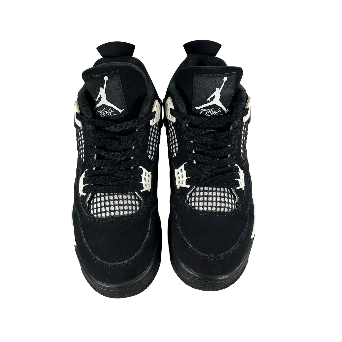 FQ8138 001 Jordan 4 Retro White Thunder [USED] - 9 M (Used10)