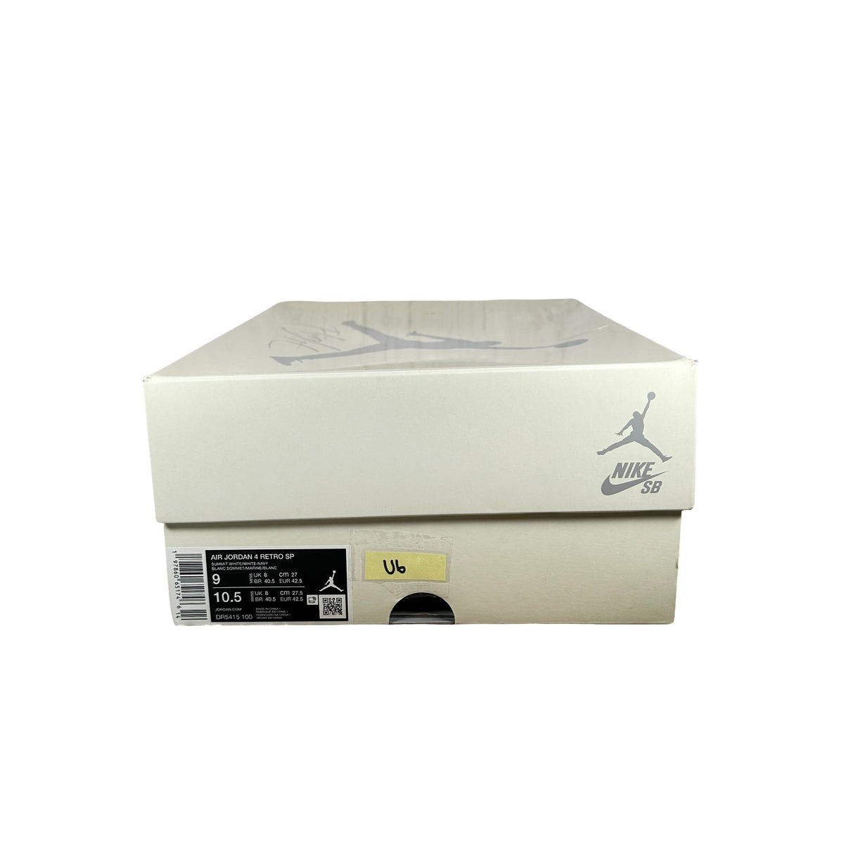 DR5415 100 Jordan 4 Retro SB Navy [USED] - 9 M (Used6)