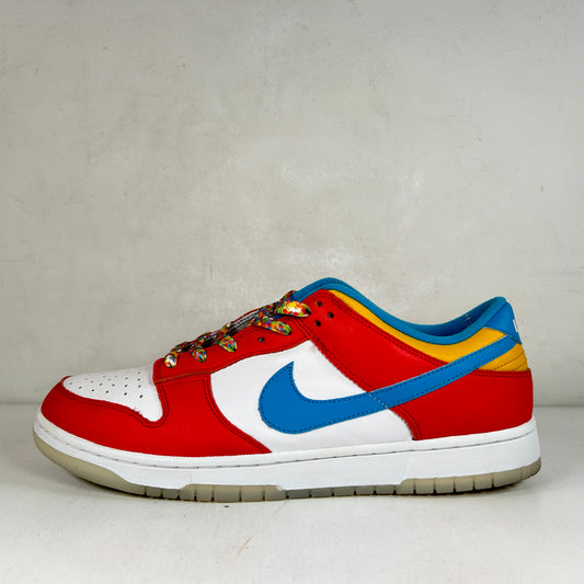 DH8009 600 Nike Dunk Low QS LeBron James Fruity Pebbles [USED] - 11 M (Used)