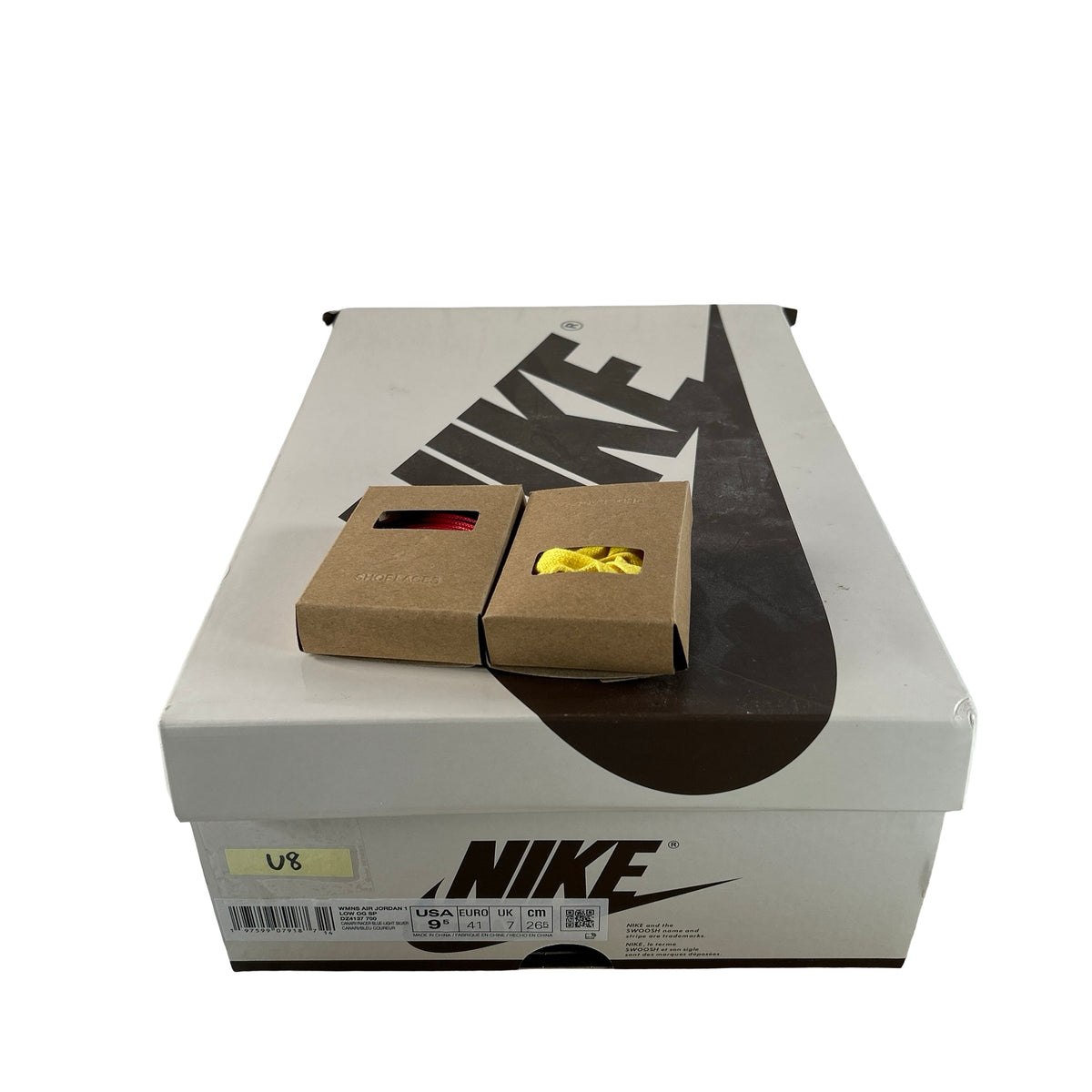 DZ4137 700 Jordan 1 Retro Low OG SP Travis Scott Canary (Women's) [USED] - 9.5 W (Used8)