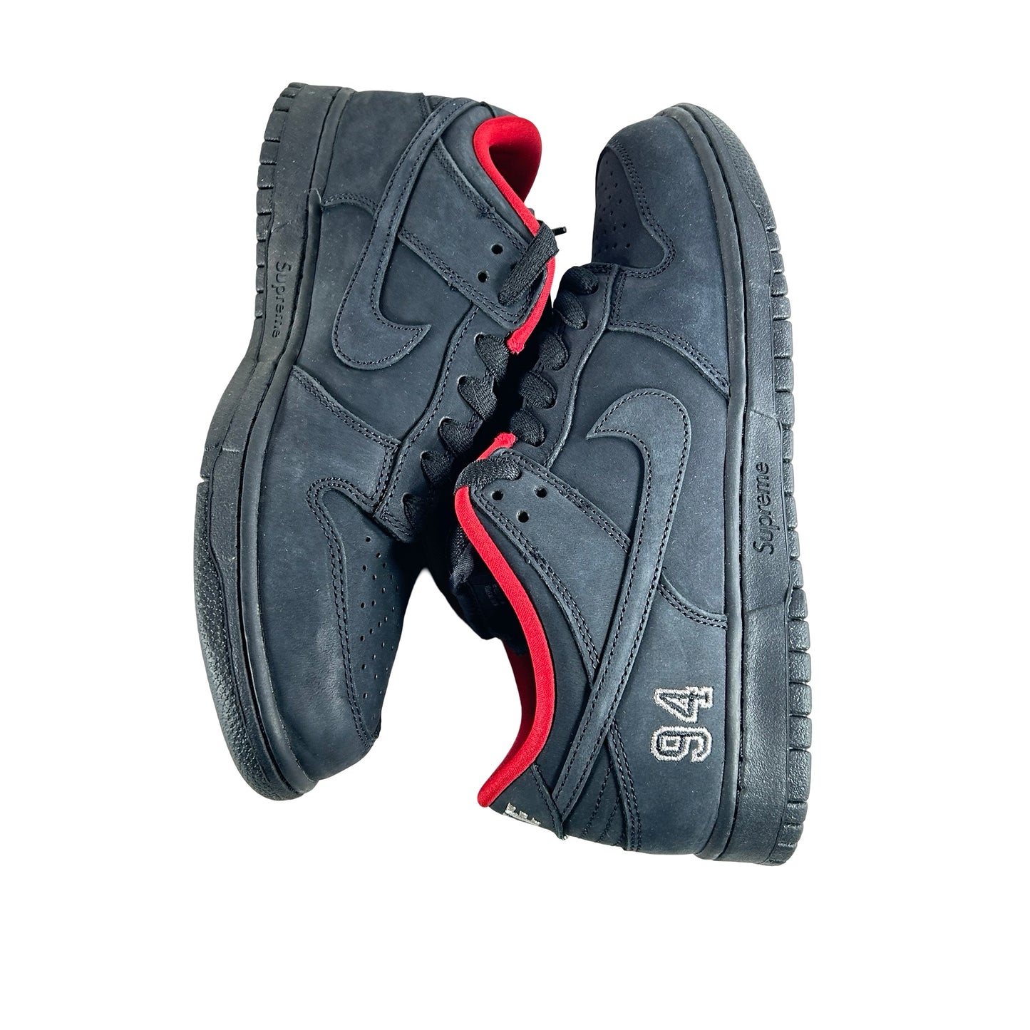 HQ8487 001 Nike SB Dunk Low Supreme 94 Black [USED] - 9.5 M (Used2)