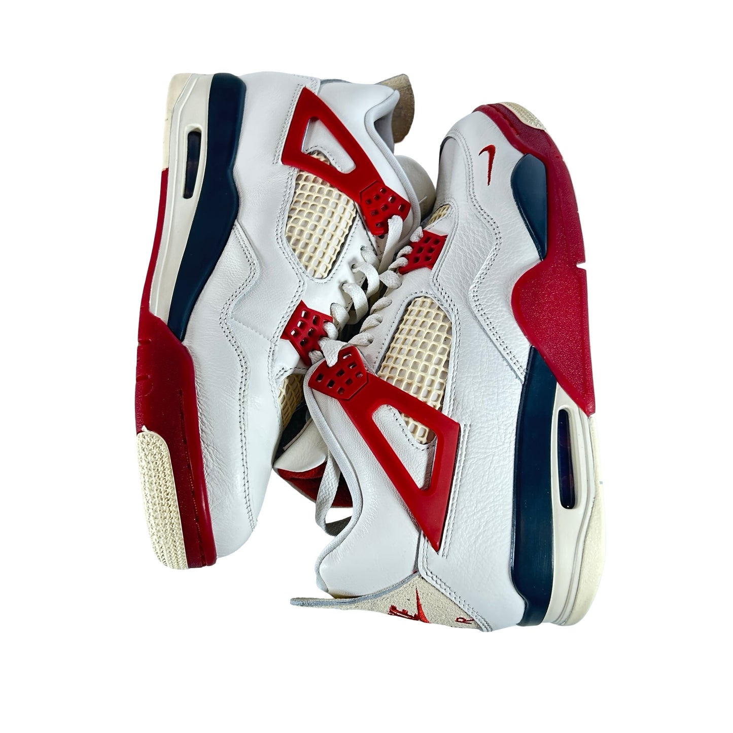 IQ8055 100 Air Jordan 4 Retro OG Nigel Sylvester Brick After Brick [USED] - 9 M (Used3)