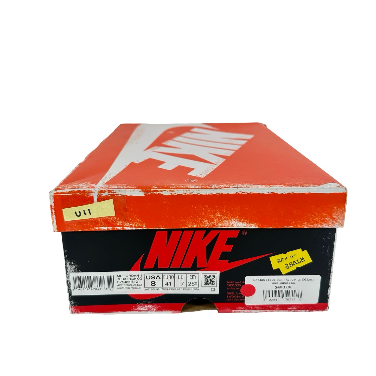 DZ5485 612 Jordan 1 Retro High OG Chicago Lost And Found [USED] - 8 M (Used11)