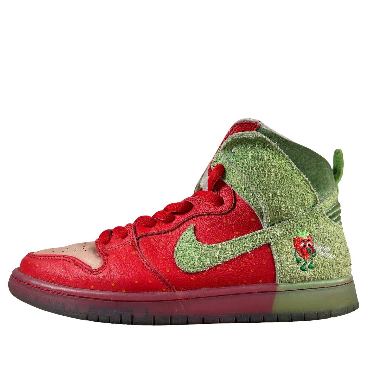 CW7093 600 Nike SB Dunk High Strawberry Cough [USED] - 9 M (Used) (No Box)