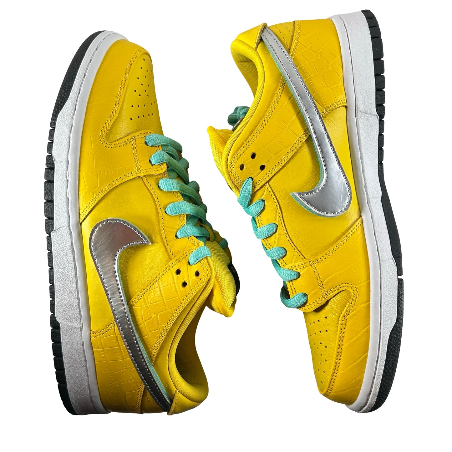 BV1310 700  Nike SB Dunk Low Diamond Supply Co Canary Diamond F&F [USED] - 9 M (VNDS)