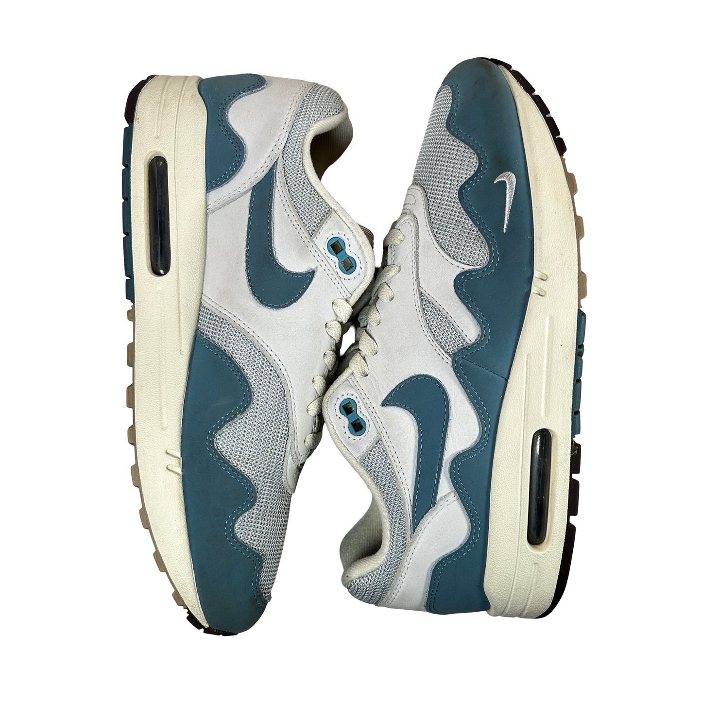 DH1348 004 Nike Air Max 1 Patta Waves Noise Aqua [USED] - 9.5 M (Used4)